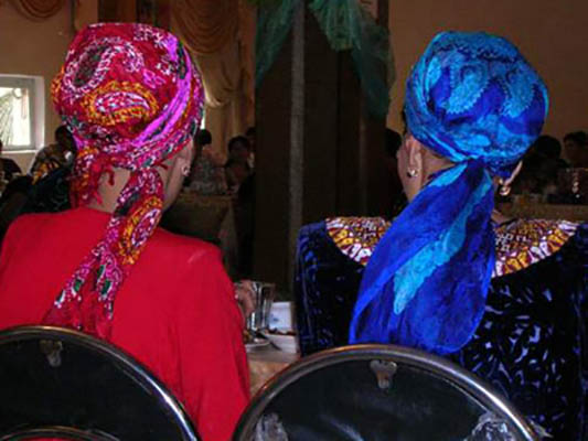 туркменский платок