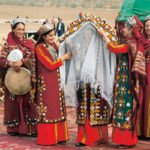 туркменские свадебные наряды