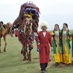 туркменские свадебные наряды
