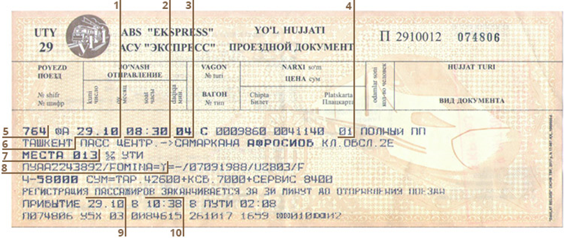 Ургенч билет сколько. Билет. Билет на поезд Узбекистан. Железнодорожные билеты Узбекистан. Ташкент железная дорога билет.